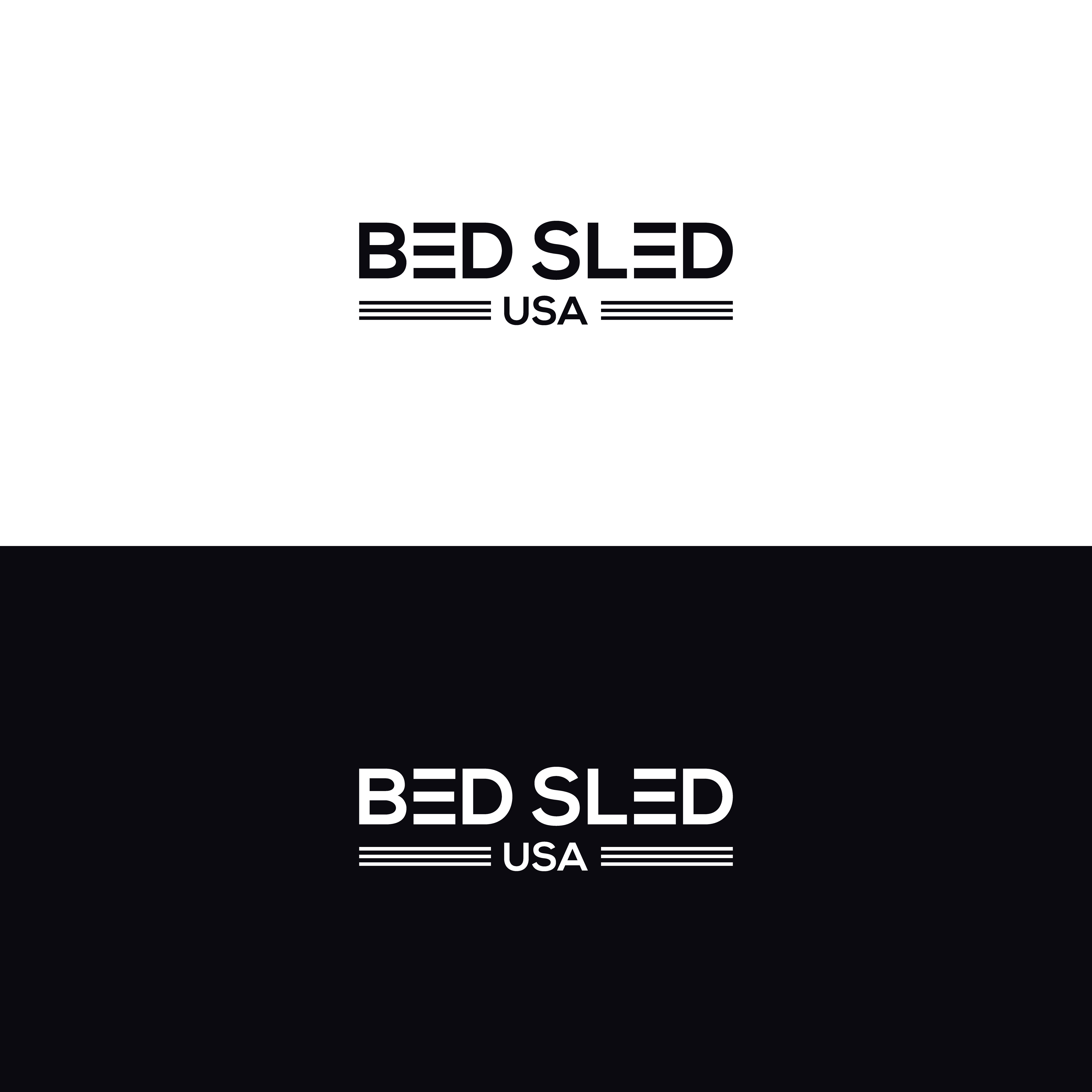 Logo Design by Jalal01 for Bed Sled USA | Design #33595425