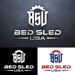 Logo Design by John Mark Arts for Bed Sled USA | Design #33594498