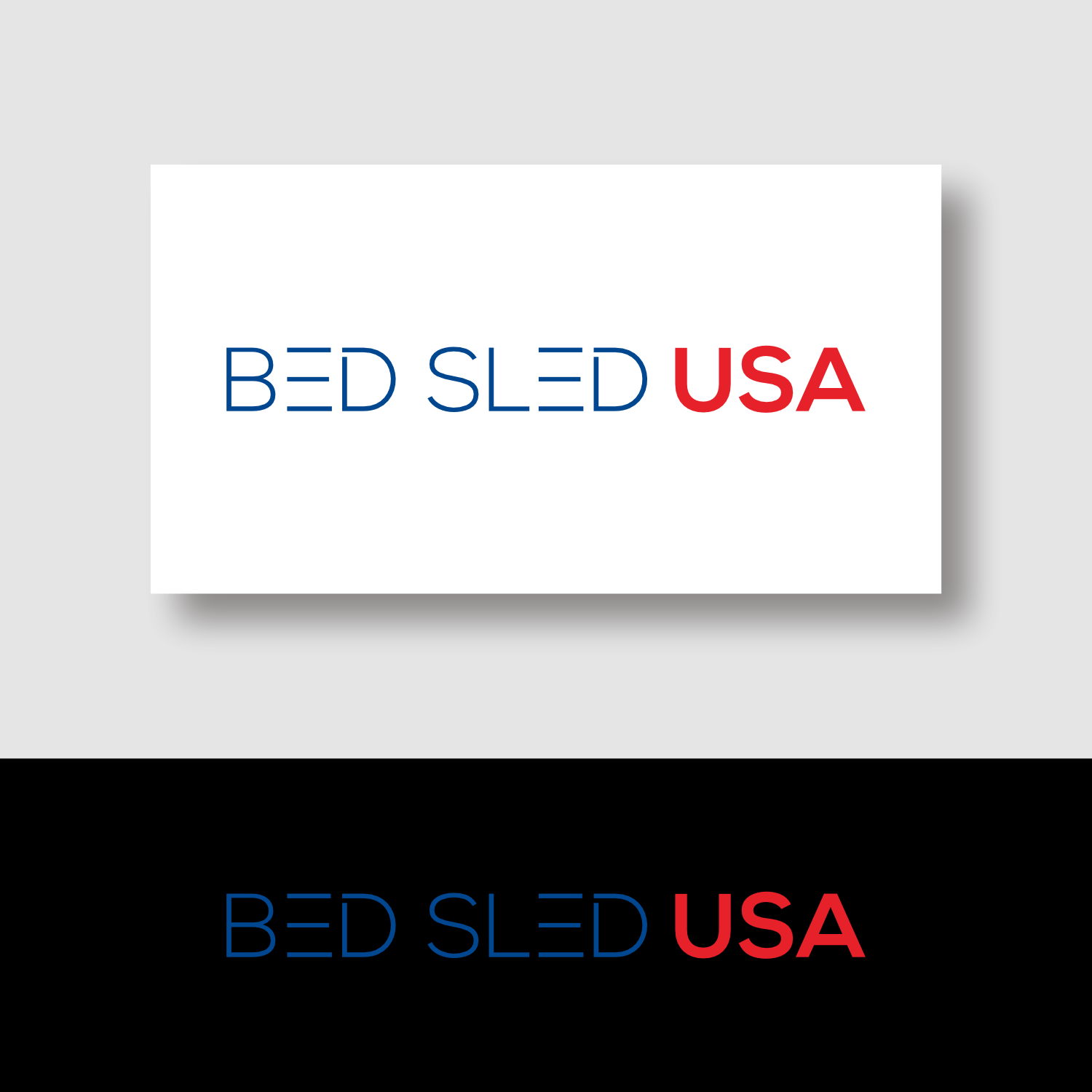 Logo Design by ganesaputu for Bed Sled USA | Design #33591560