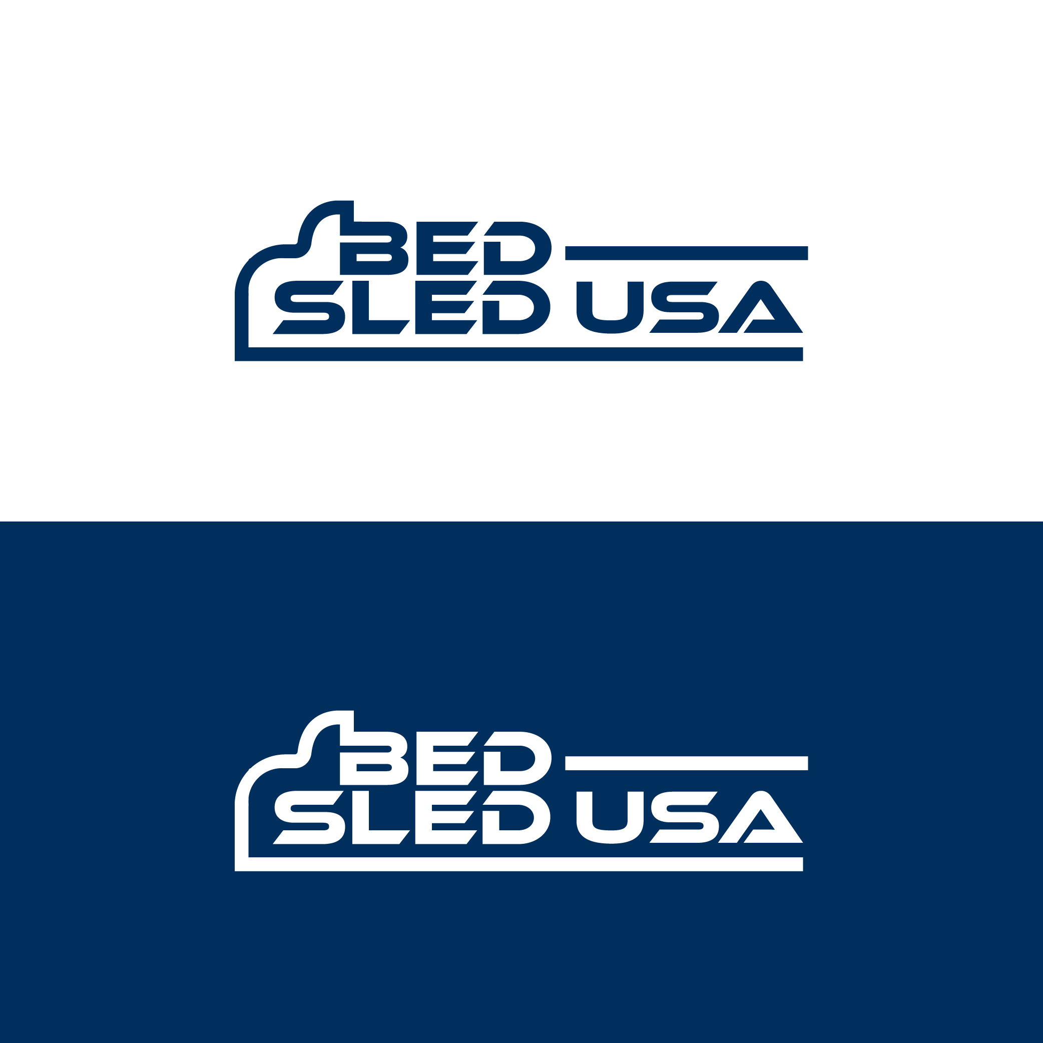 Logo Design by Design nest for Bed Sled USA | Design #33594496