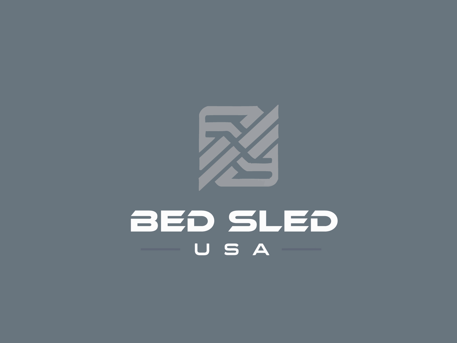 Logo Design by Christian Cruz for Bed Sled USA | Design #33598851