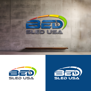 Logo Design by syad666 for Bed Sled USA | Design: #33591431