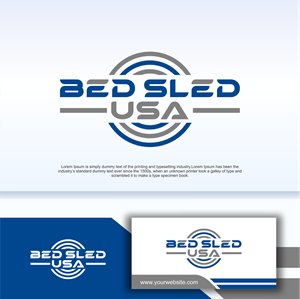 Logo Design by Apache Kretek for Bed Sled USA | Design: #33591503