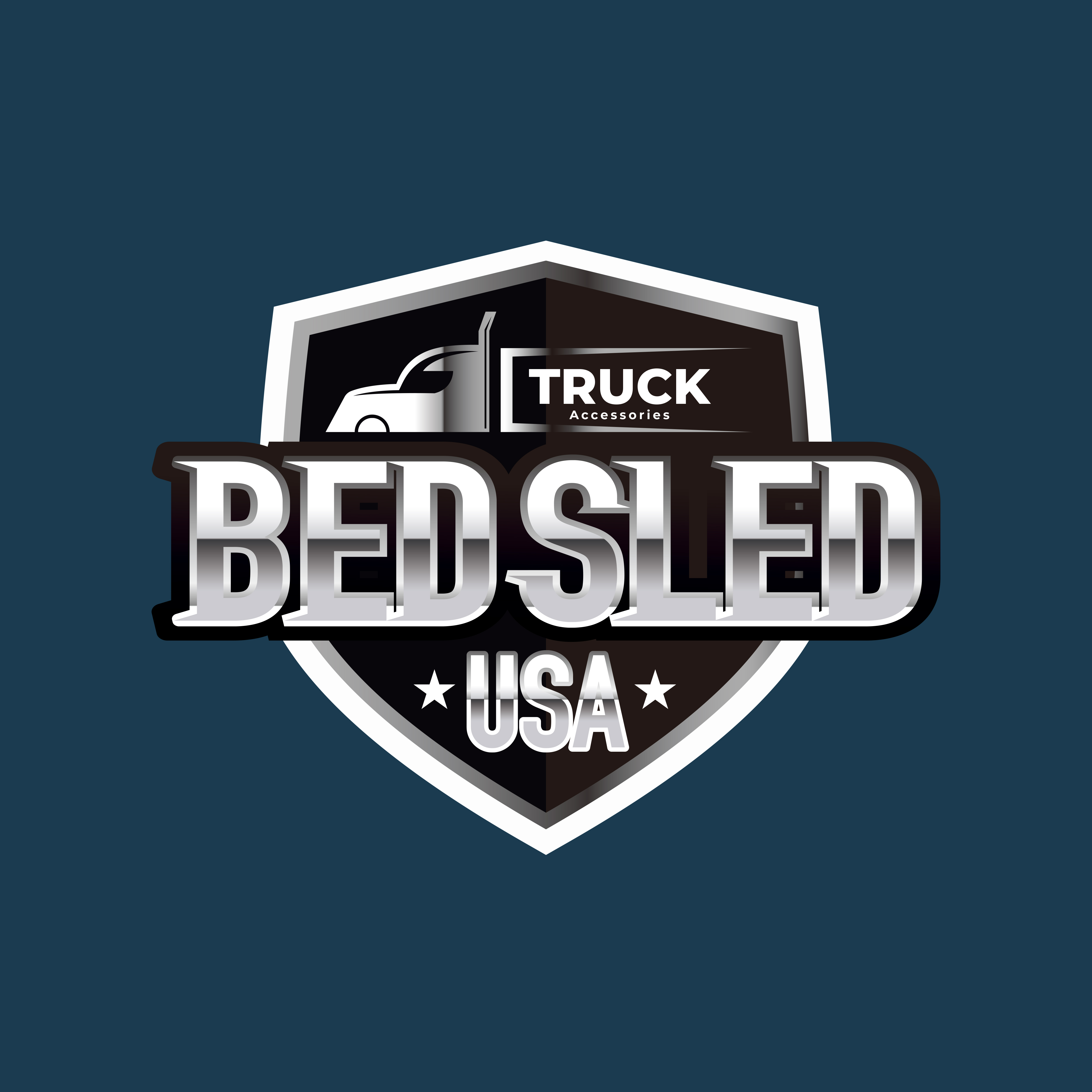 Logo Design by designfeel for Bed Sled USA | Design #33621948