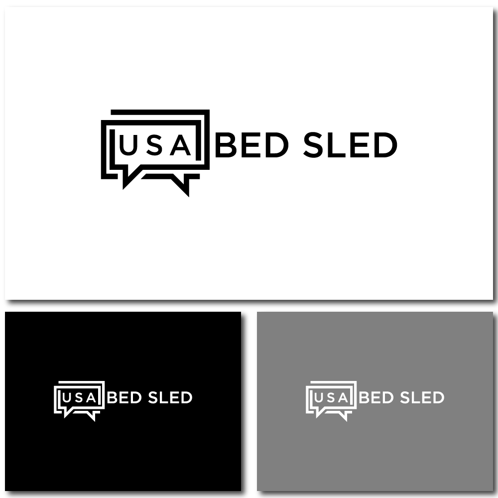 Logo Design by dzakyy22 for Bed Sled USA | Design #33638541