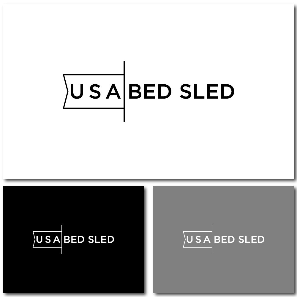 Logo Design by dzakyy22 for Bed Sled USA | Design #33638543