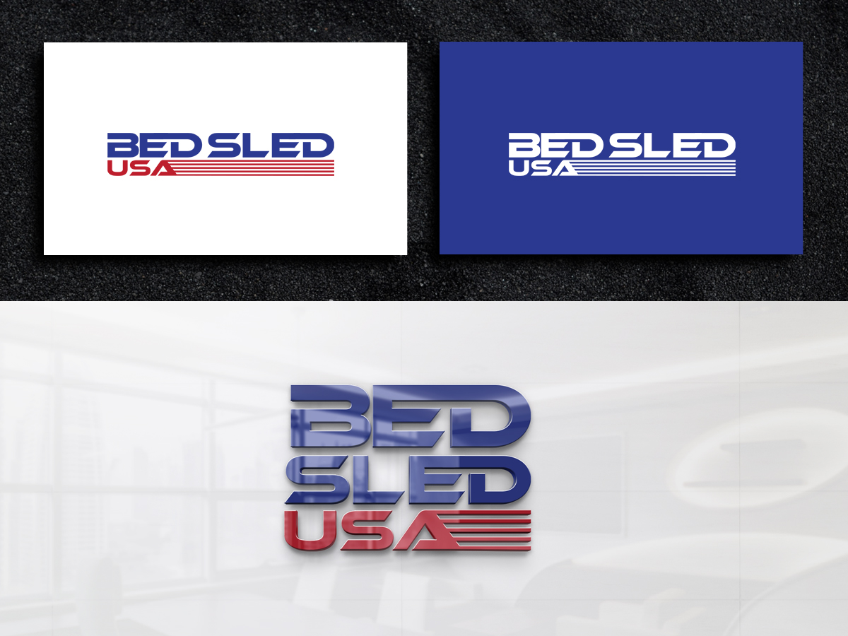 Logo-Design von ArtSamurai für Bed Sled USA | Design #33599071