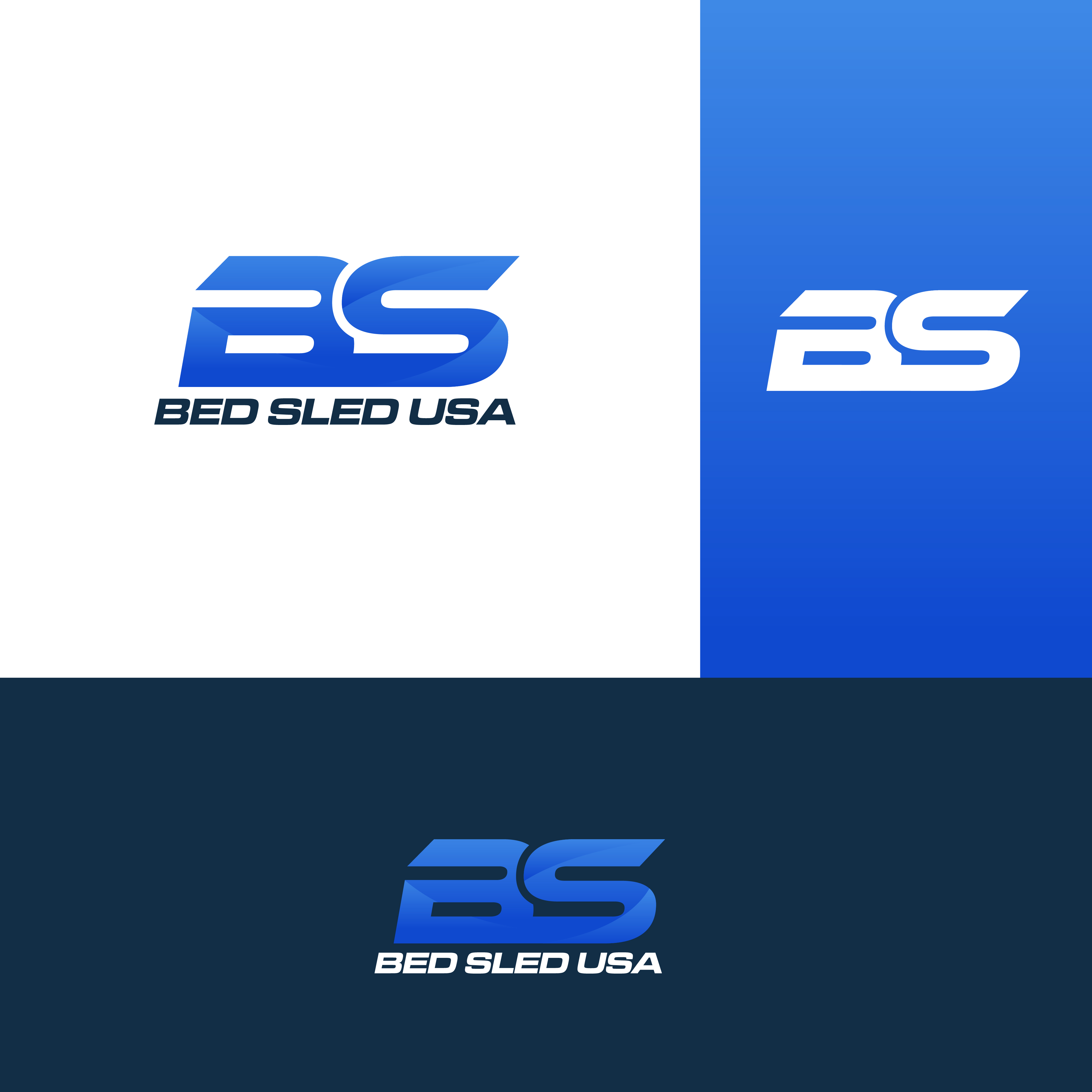 Logo Design by victipedia for Bed Sled USA | Design #33597529