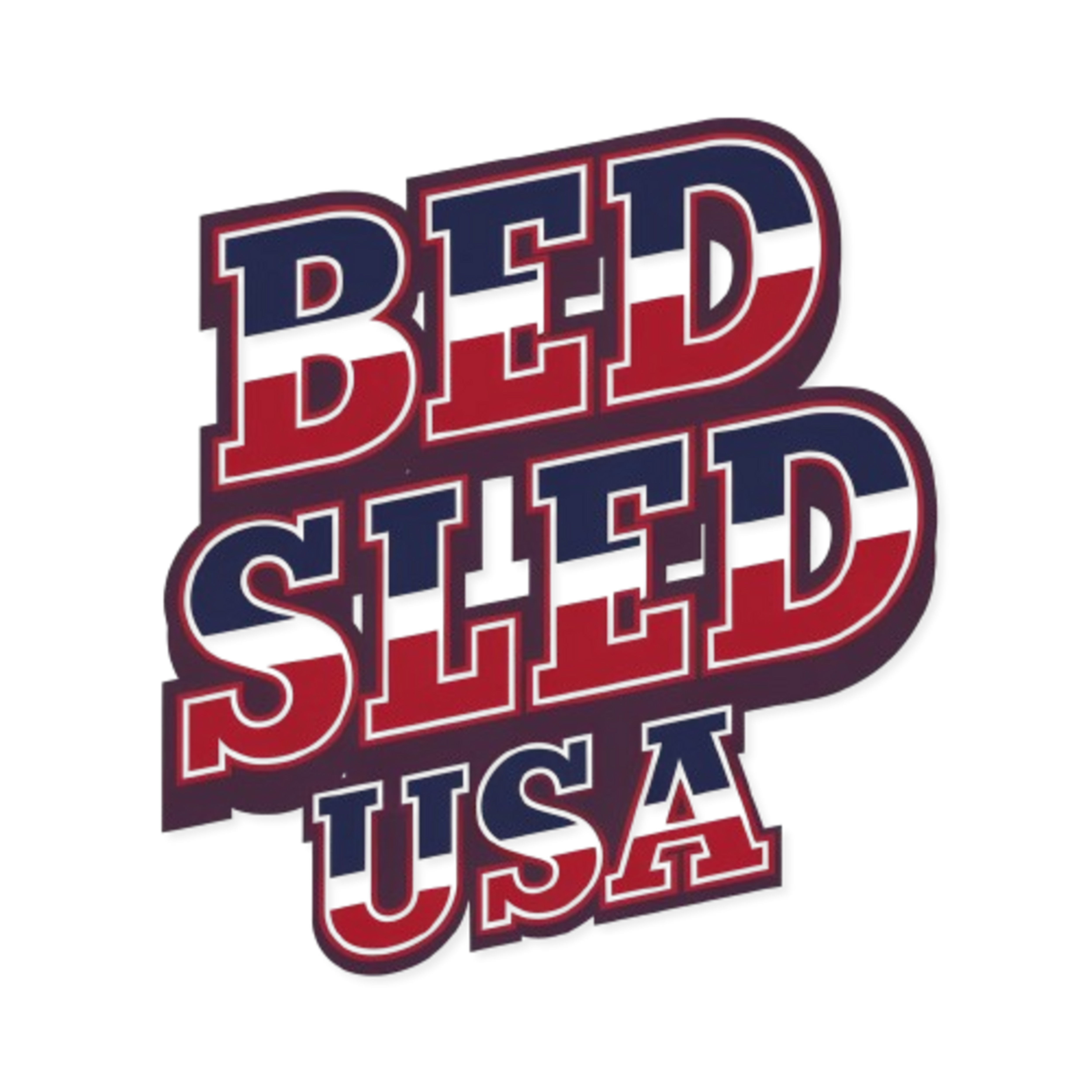 Logo Design by sahanudara100 for Bed Sled USA | Design #33598868