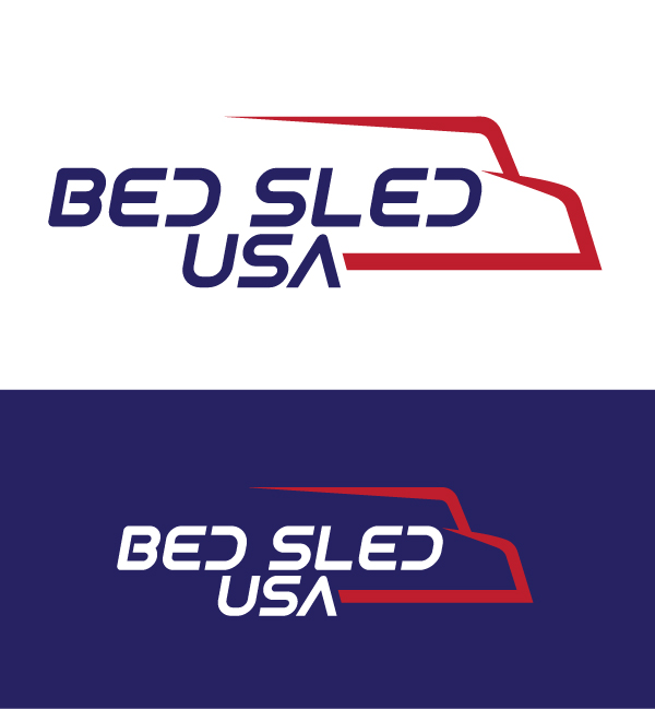 Logo Design by ahmeddesigner123 for Bed Sled USA | Design #33593906