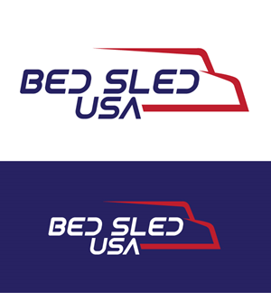 Logo Design by ahmeddesigner123 for Bed Sled USA | Design: #33593906