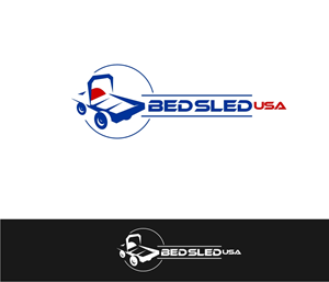 Logo Design by iamrady for Bed Sled USA | Design: #33619729