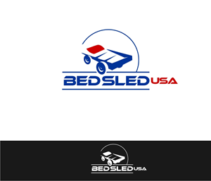 Logo Design by iamrady for Bed Sled USA | Design: #33619779