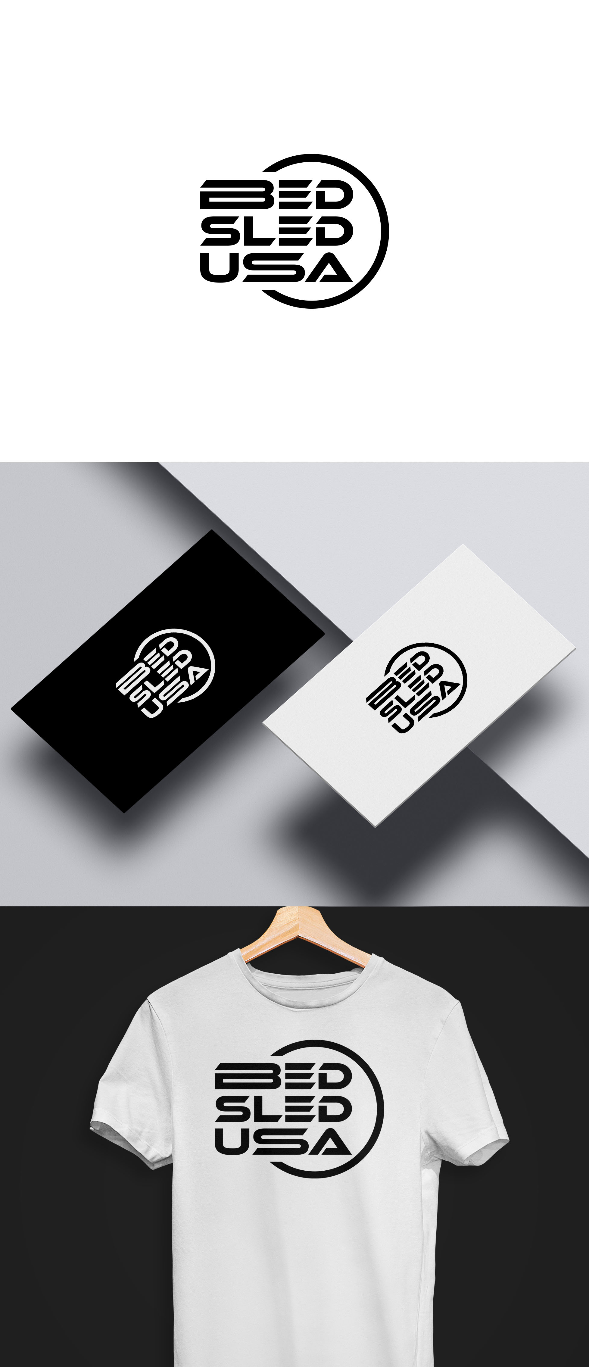 Logo Design by aexoagency for Bed Sled USA | Design #33591031