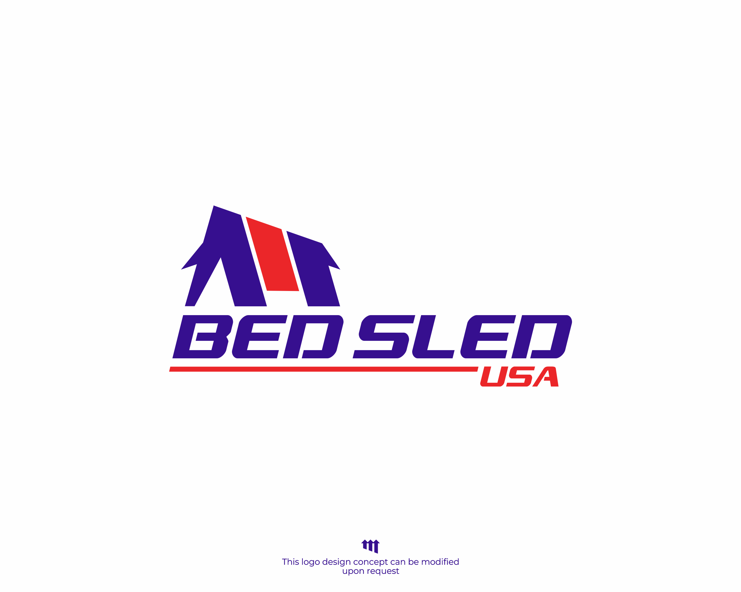 Logo-Design von MBARO für Bed Sled USA | Design #33636950