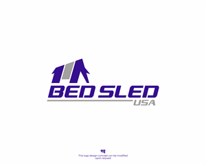 Logo Design by MBARO for Bed Sled USA | Design: #33636952