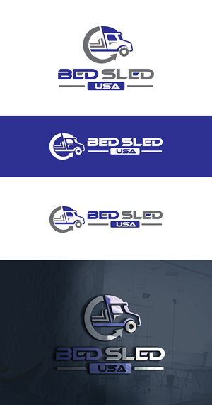 Logo Design by creativepix for Bed Sled USA | Design: #33592099