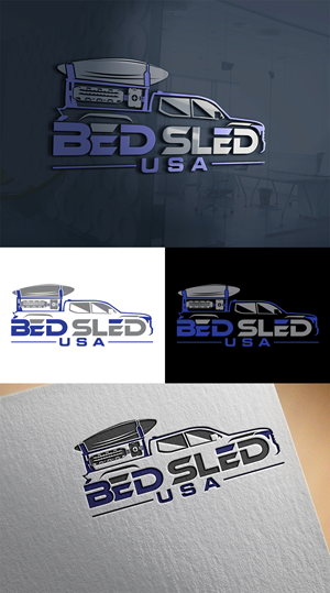 Logo Design by Imran_me for Bed Sled USA | Design #33599141
