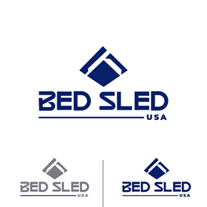Logo-Design von CreativeFeather für Bed Sled USA | Design: #33611738