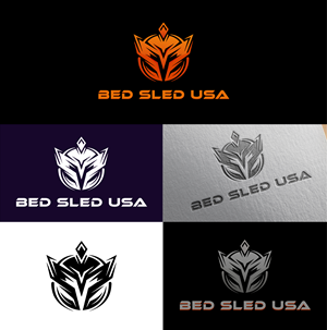 Logo Design by Haja_H2 for Bed Sled USA | Design: #33631204