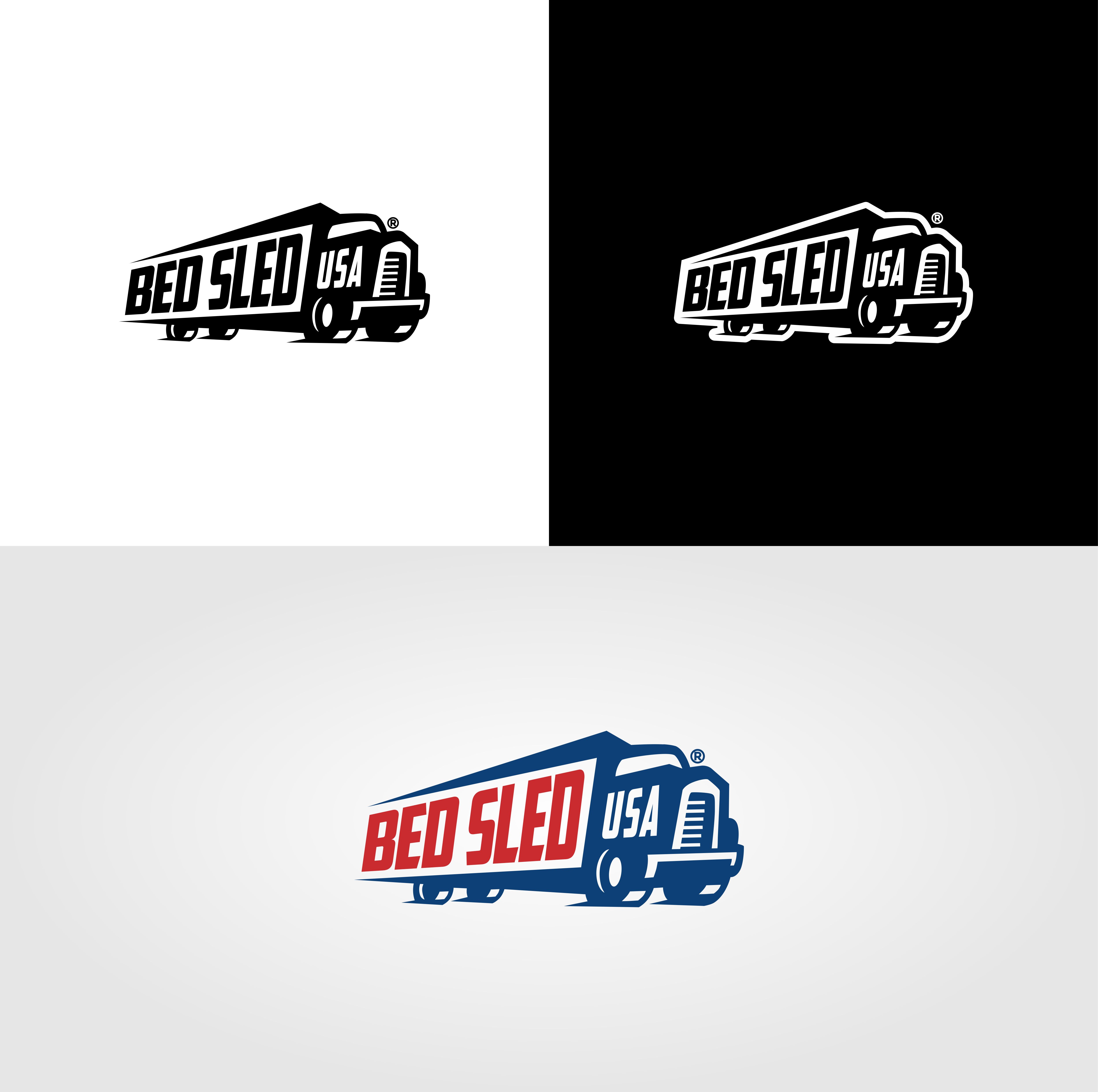 Logo-Design von Adi firadika für Bed Sled USA | Design #33637726