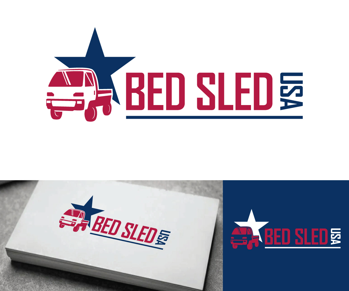 Logo Design by Ansh Design for Bed Sled USA | Design #33594052