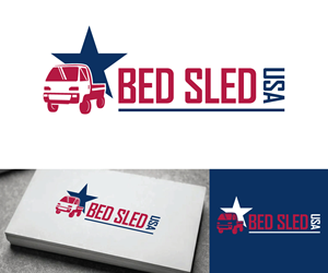 Logo Design by Ansh Design for Bed Sled USA | Design: #33594052