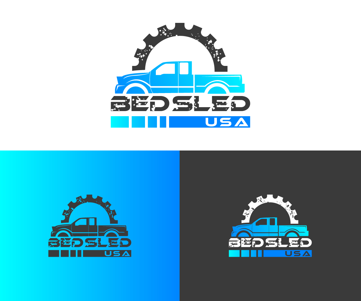 Logo Design by Ansh Design for Bed Sled USA | Design #33594053