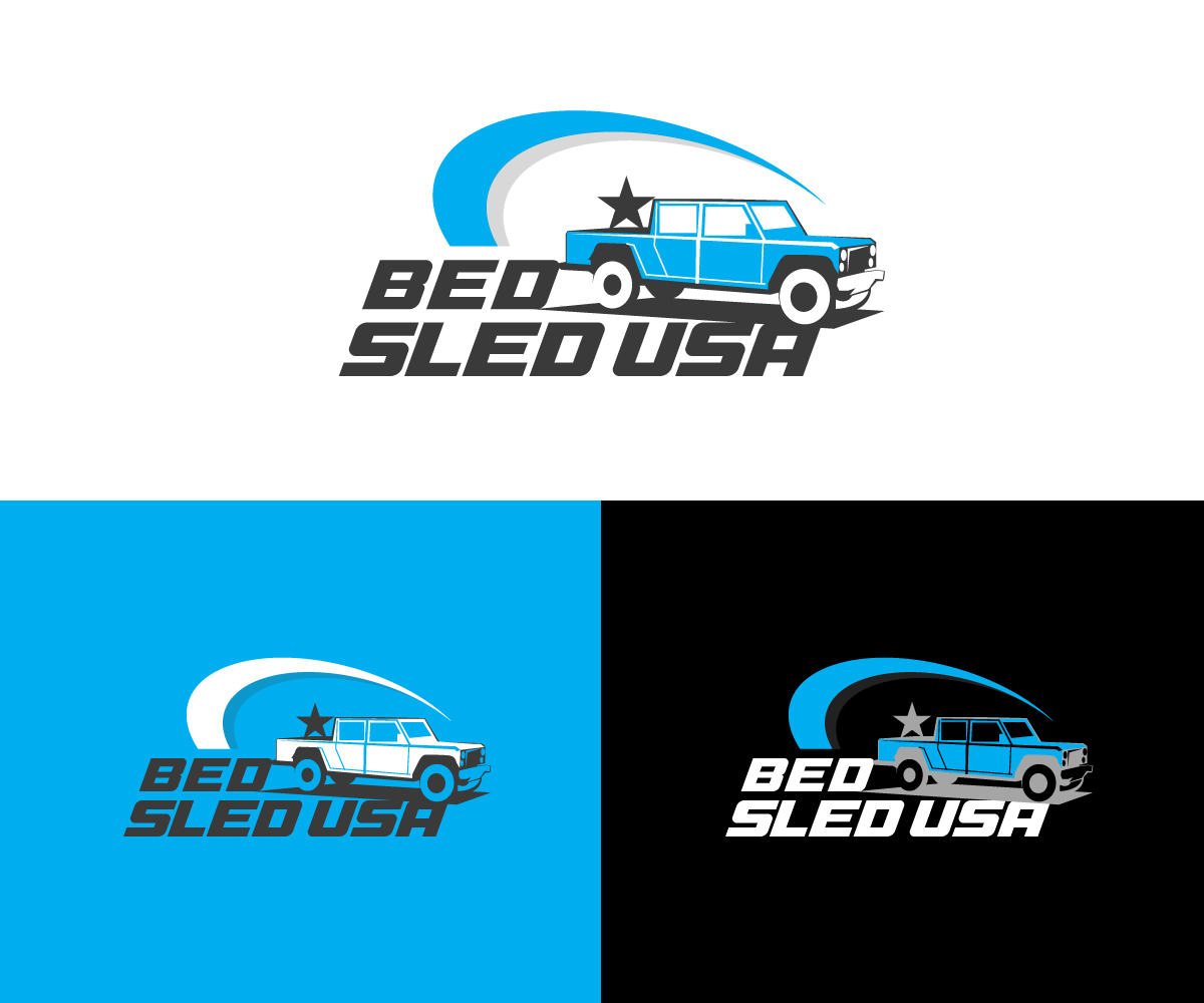 Logo Design by Ansh Design for Bed Sled USA | Design #33594054