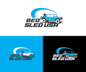 Logo Design by Ansh Design for Bed Sled USA | Design: #33594054