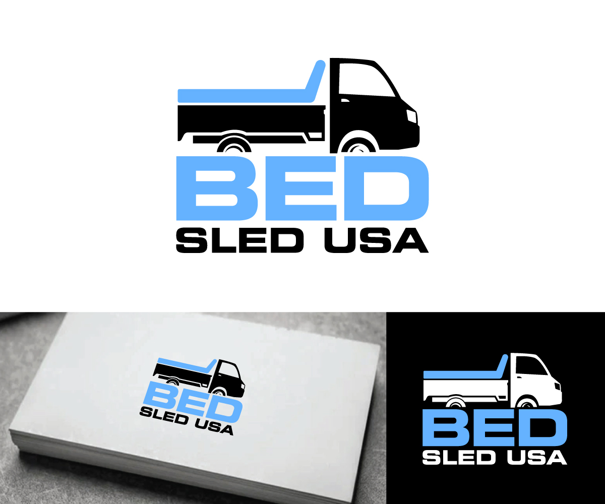 Logo Design by Ansh Design for Bed Sled USA | Design #33594055