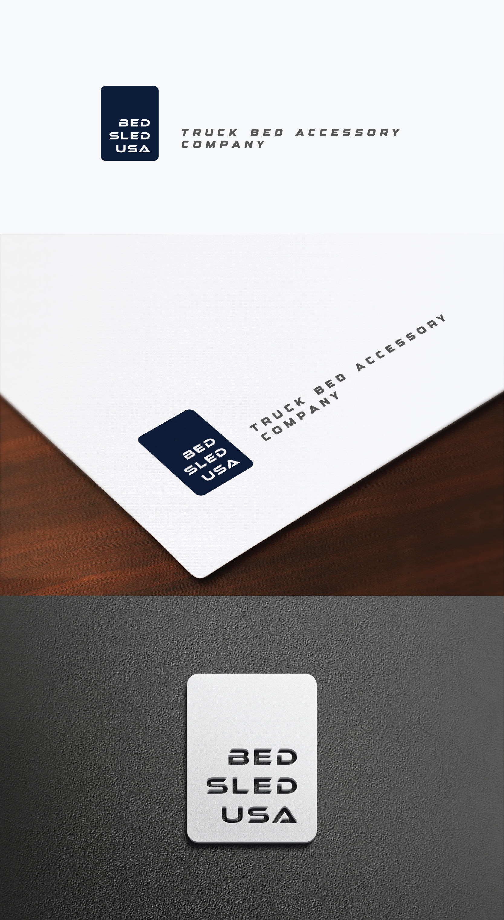 Logo Design by IMilenovic for Bed Sled USA | Design #33592906