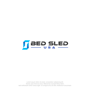 Logo Design by M.Syaiful Huda for Bed Sled USA | Design: #33591709