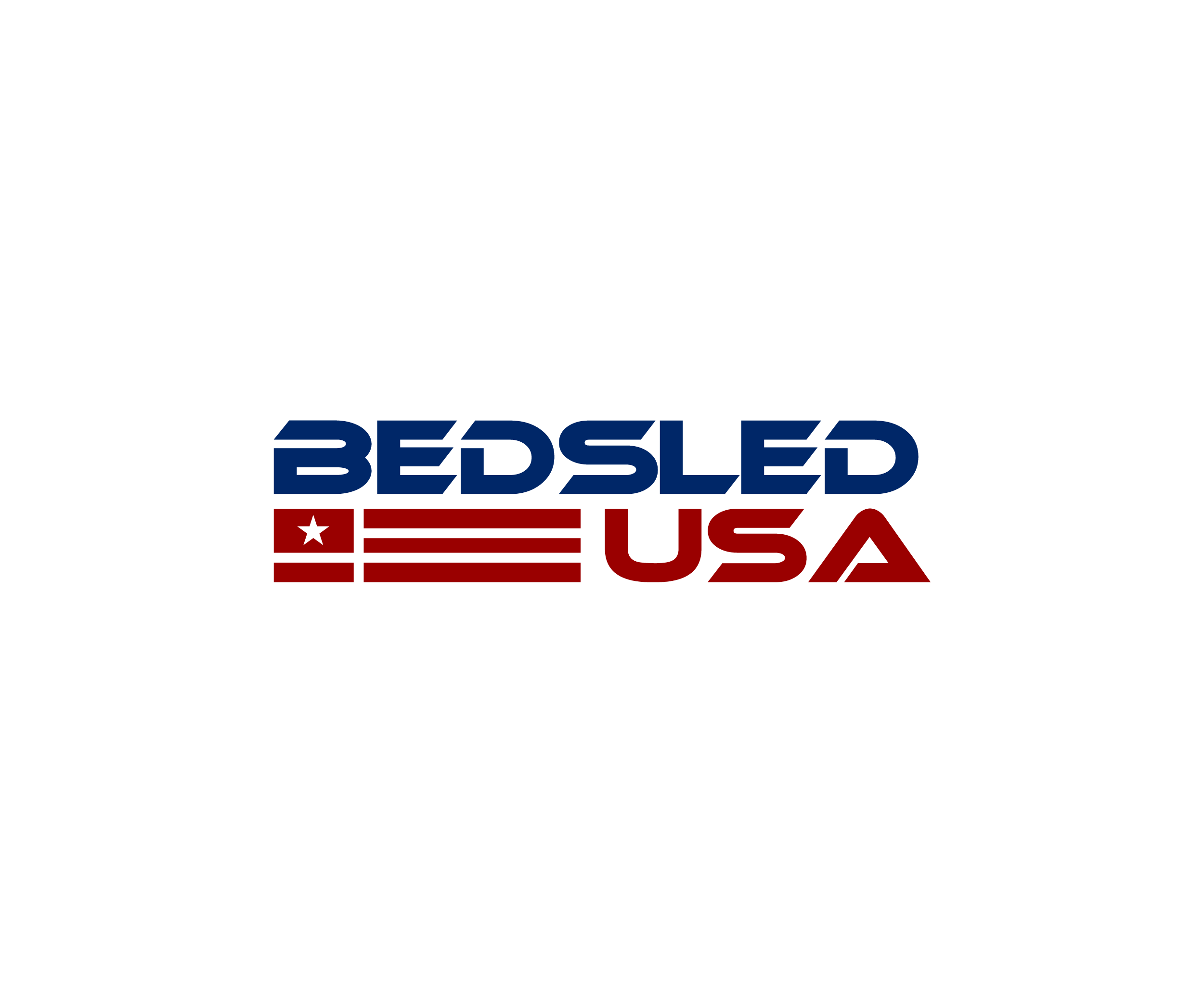 Logo Design by AlphabetZero.co.uk for Bed Sled USA | Design #33610314