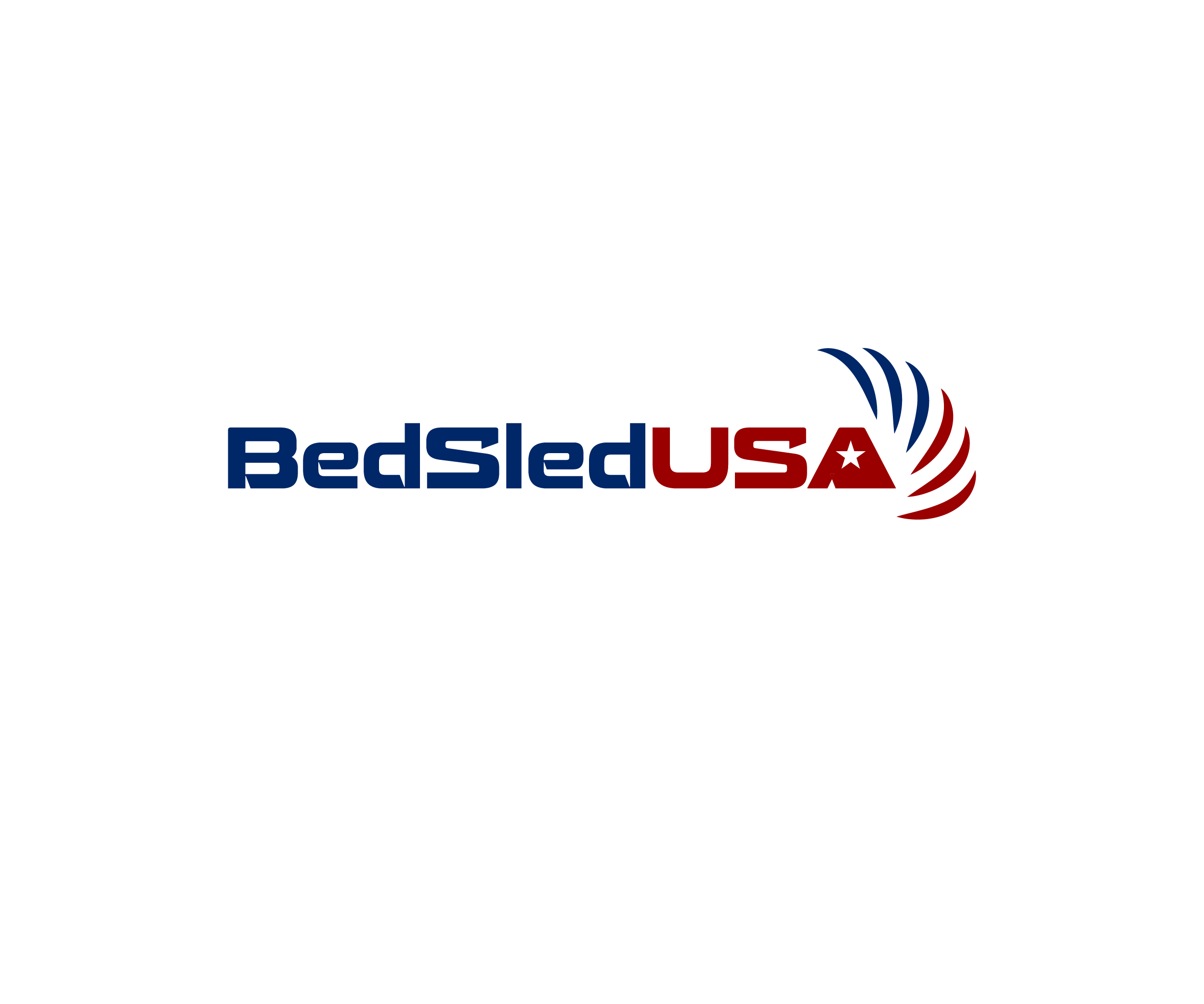 Logo Design by AlphabetZero.co.uk for Bed Sled USA | Design #33610325