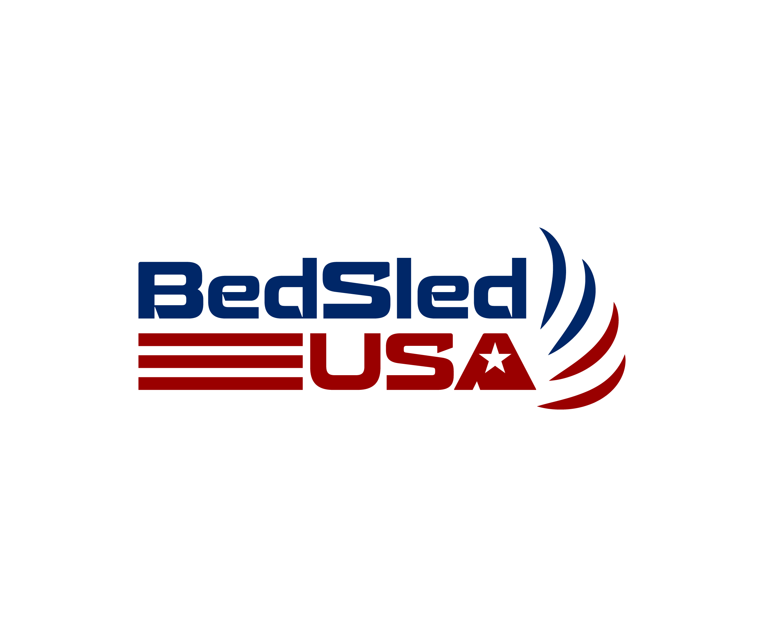Logo Design by AlphabetZero.co.uk for Bed Sled USA | Design #33610326