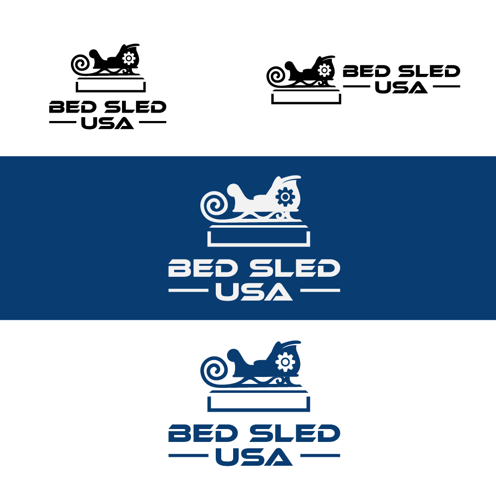 Logo-Design von vidarshana 2 für Bed Sled USA | Design #33632177
