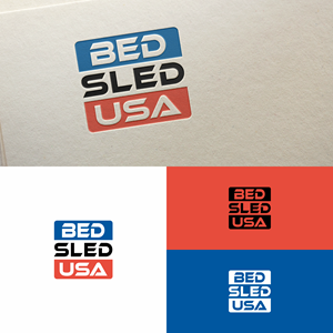 Logo Design by Cah RE 2 for Bed Sled USA | Design: #33595479