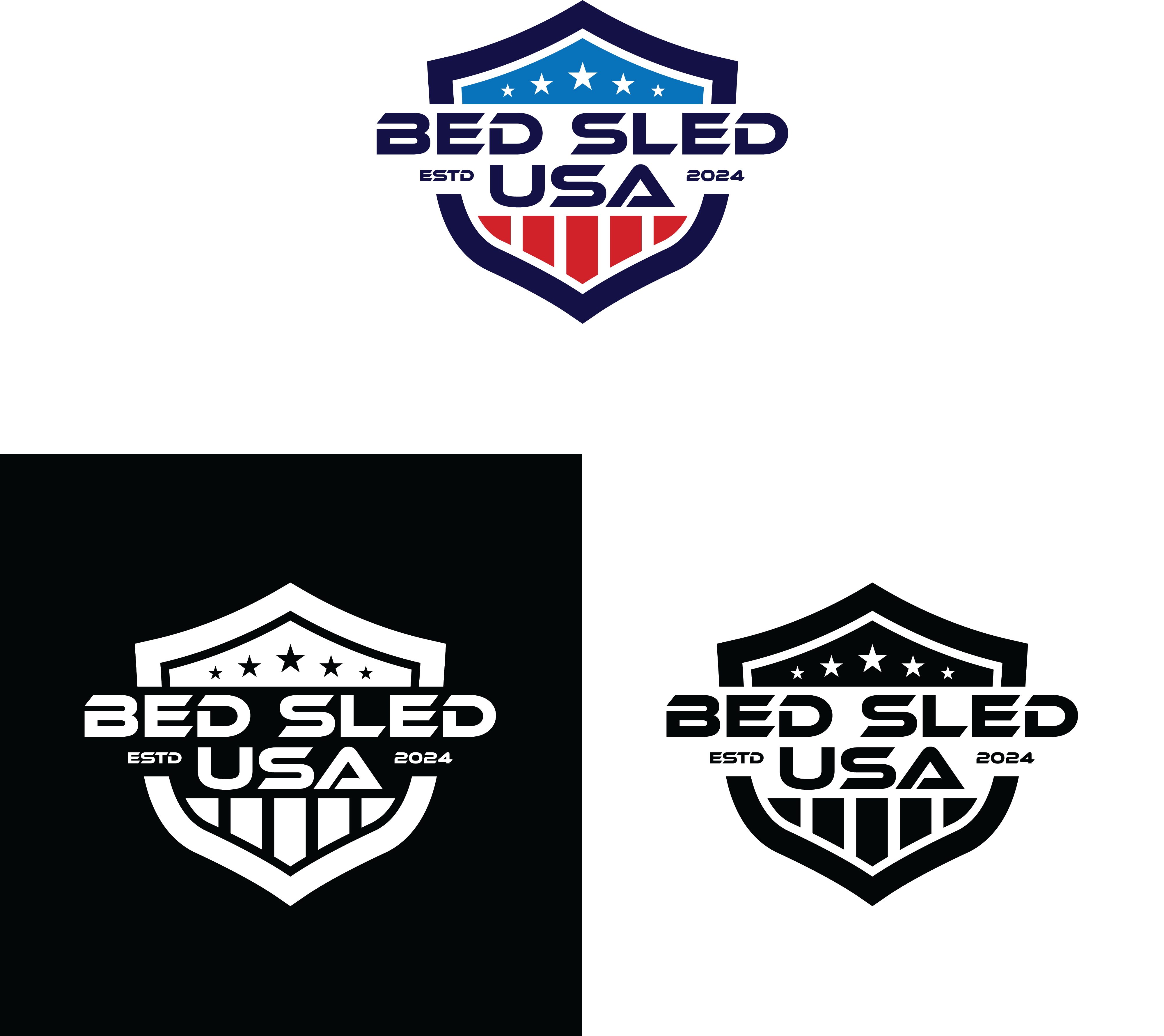 Logo Design by 1975oliverocampo for Bed Sled USA | Design #33593904