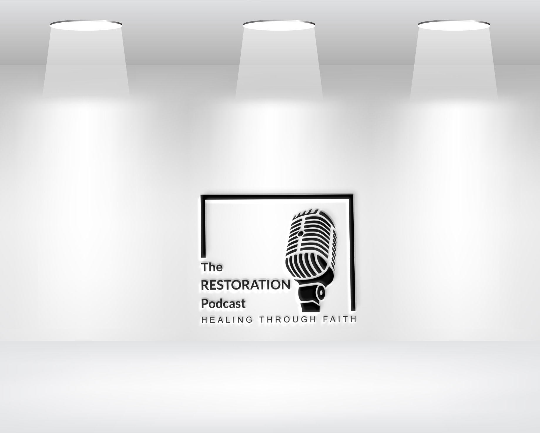 Logo Design by Daniel Khan for Restoration Podcast | Design #33599642