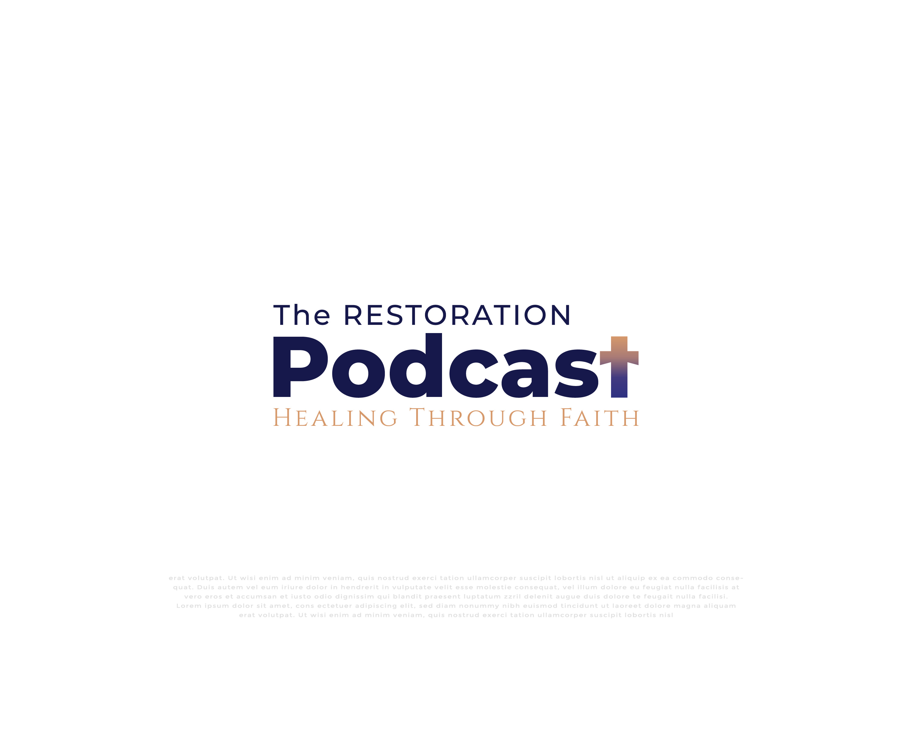 Logo Design by mehedi.h for Restoration Podcast | Design #33666218
