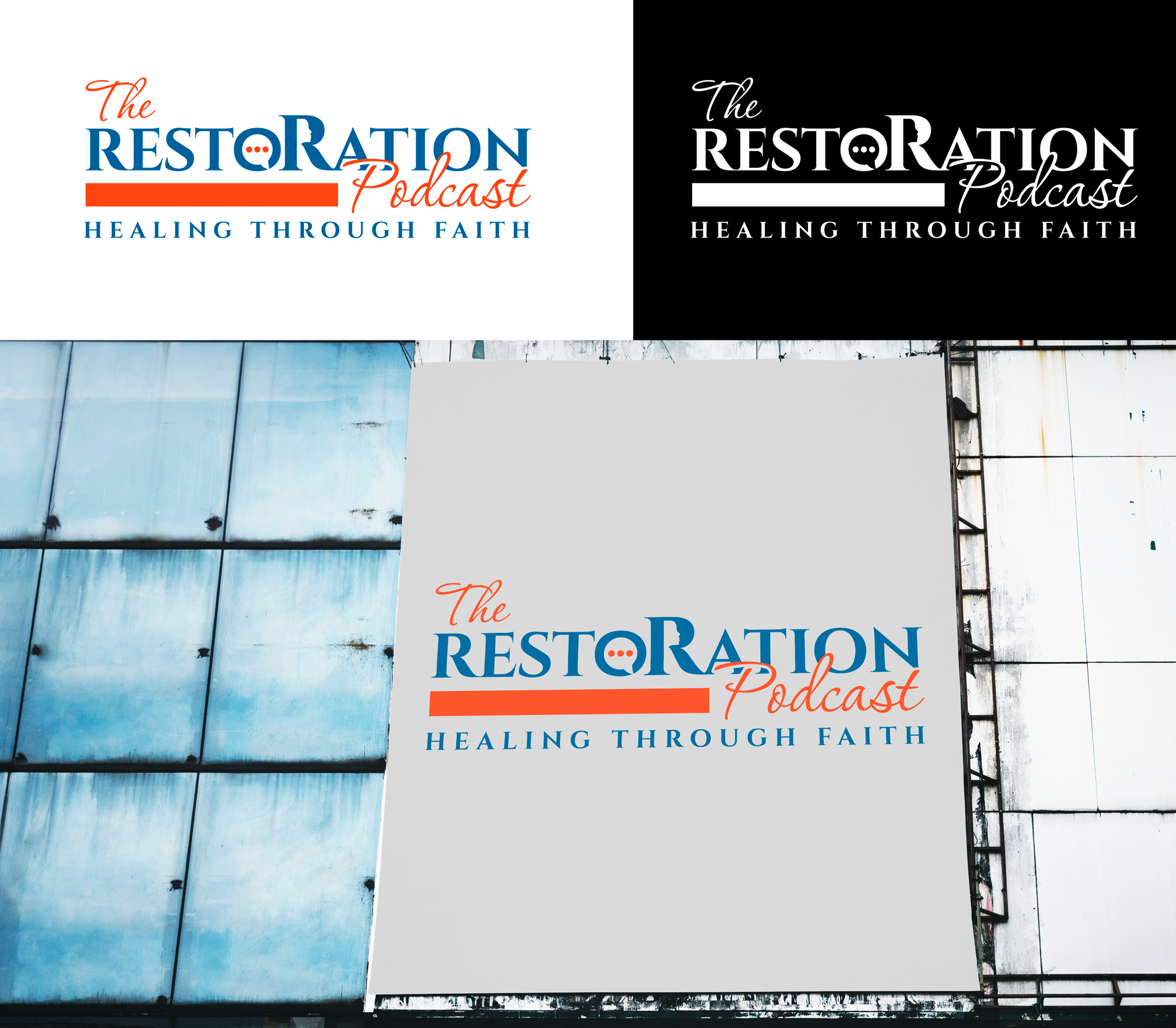 Diseño de Logo por RA-bica para Restoration Podcast | Diseño #33618282