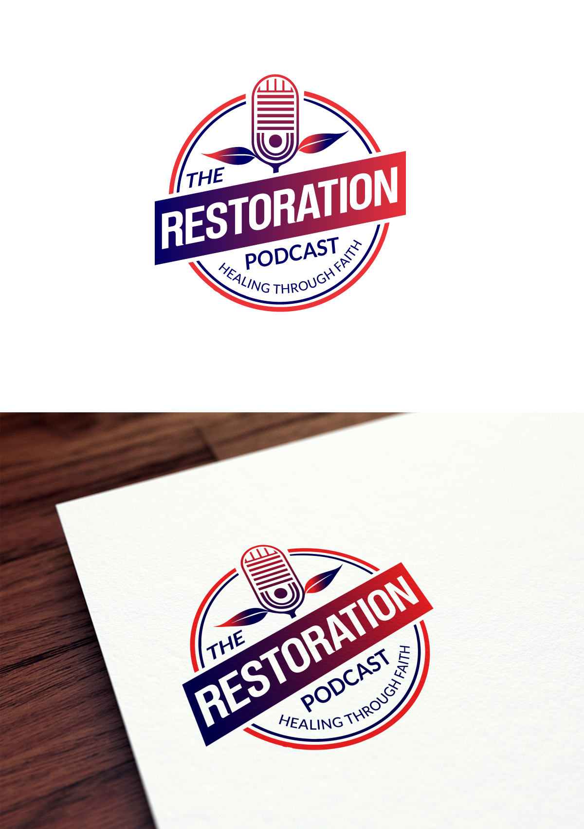 Logo Design by Alamin7230 for Restoration Podcast | Design #33611551