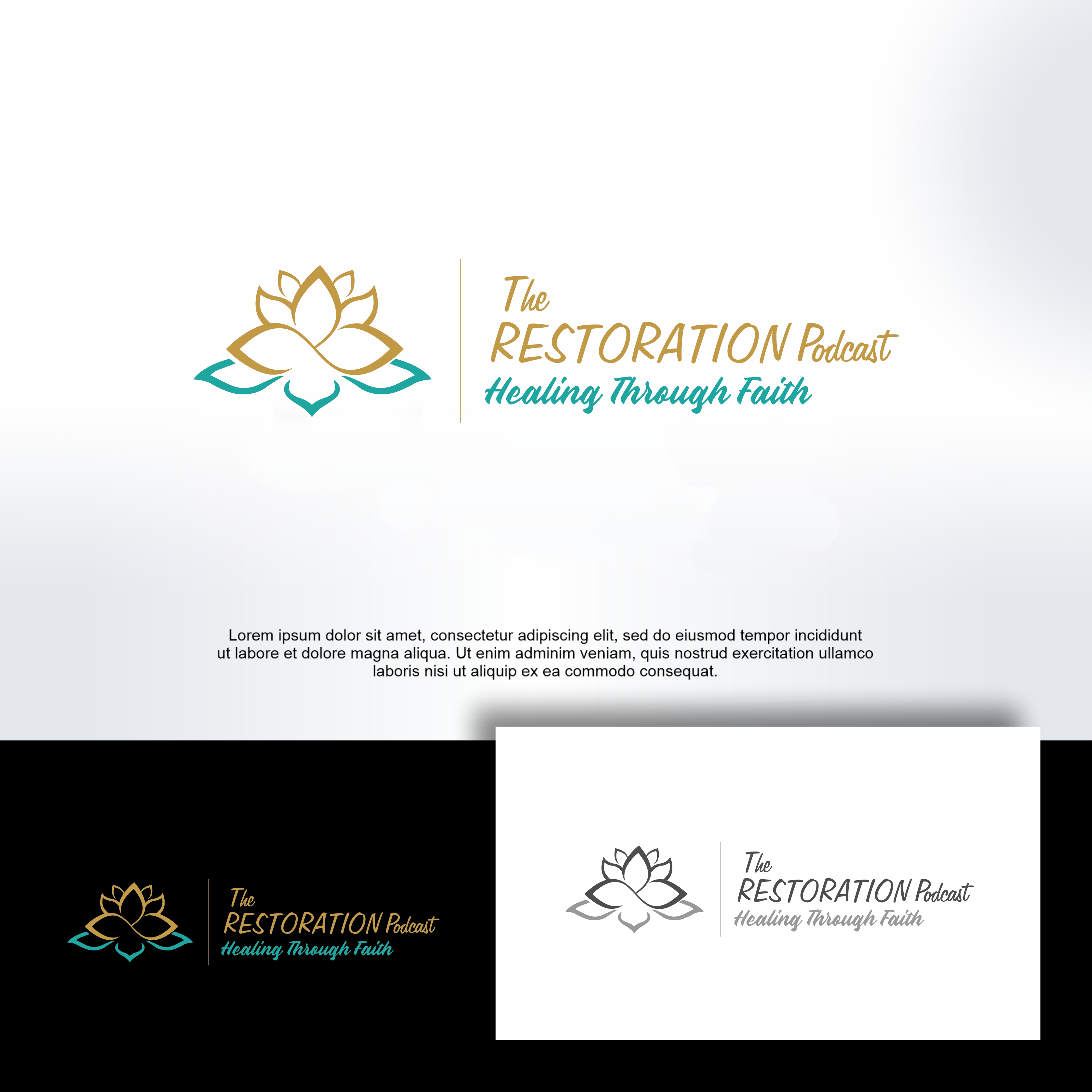Logo Design by BWS01 for Restoration Podcast | Design #33600769