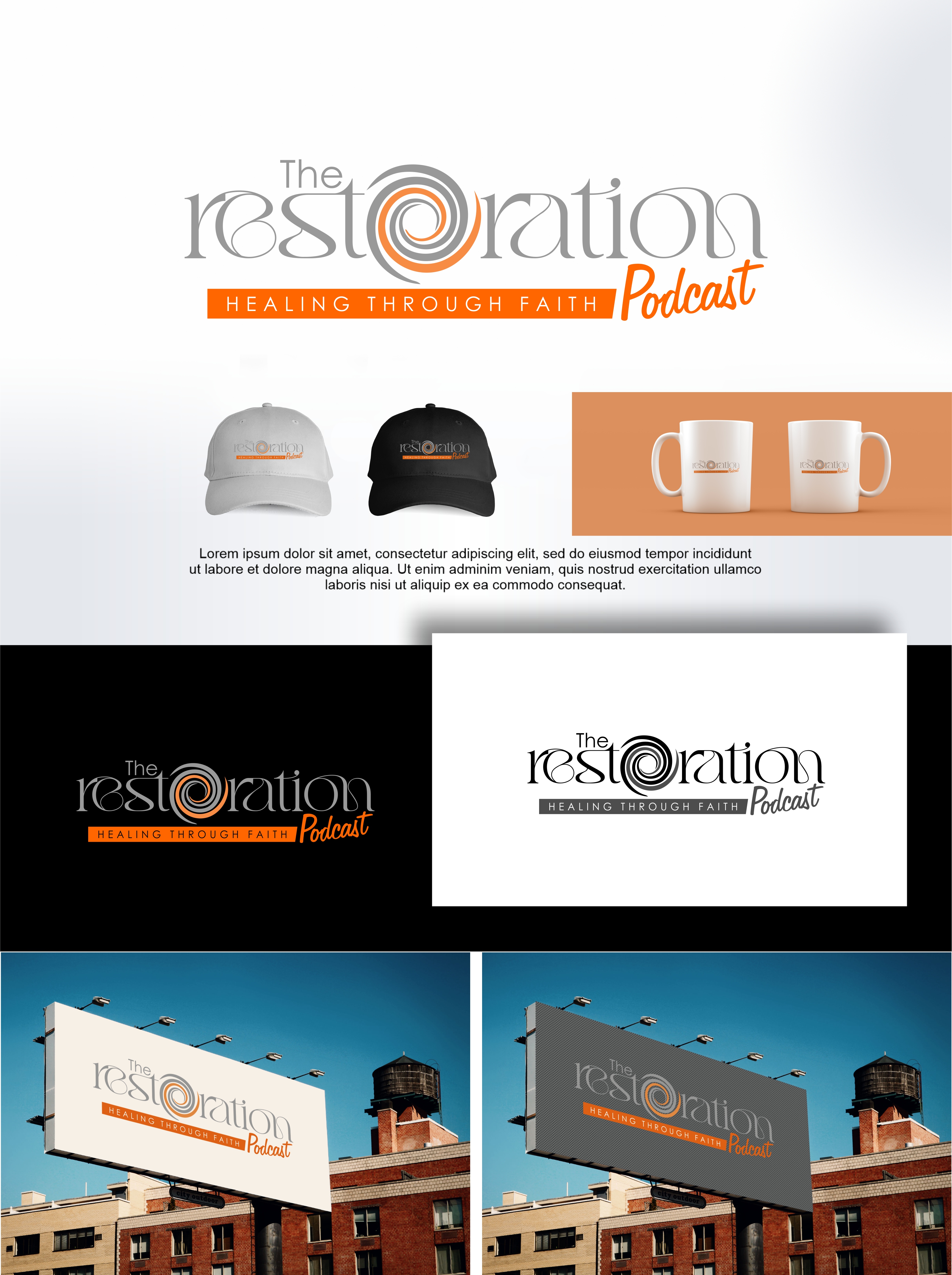 Logo Design by BWS01 for Restoration Podcast | Design #33600772