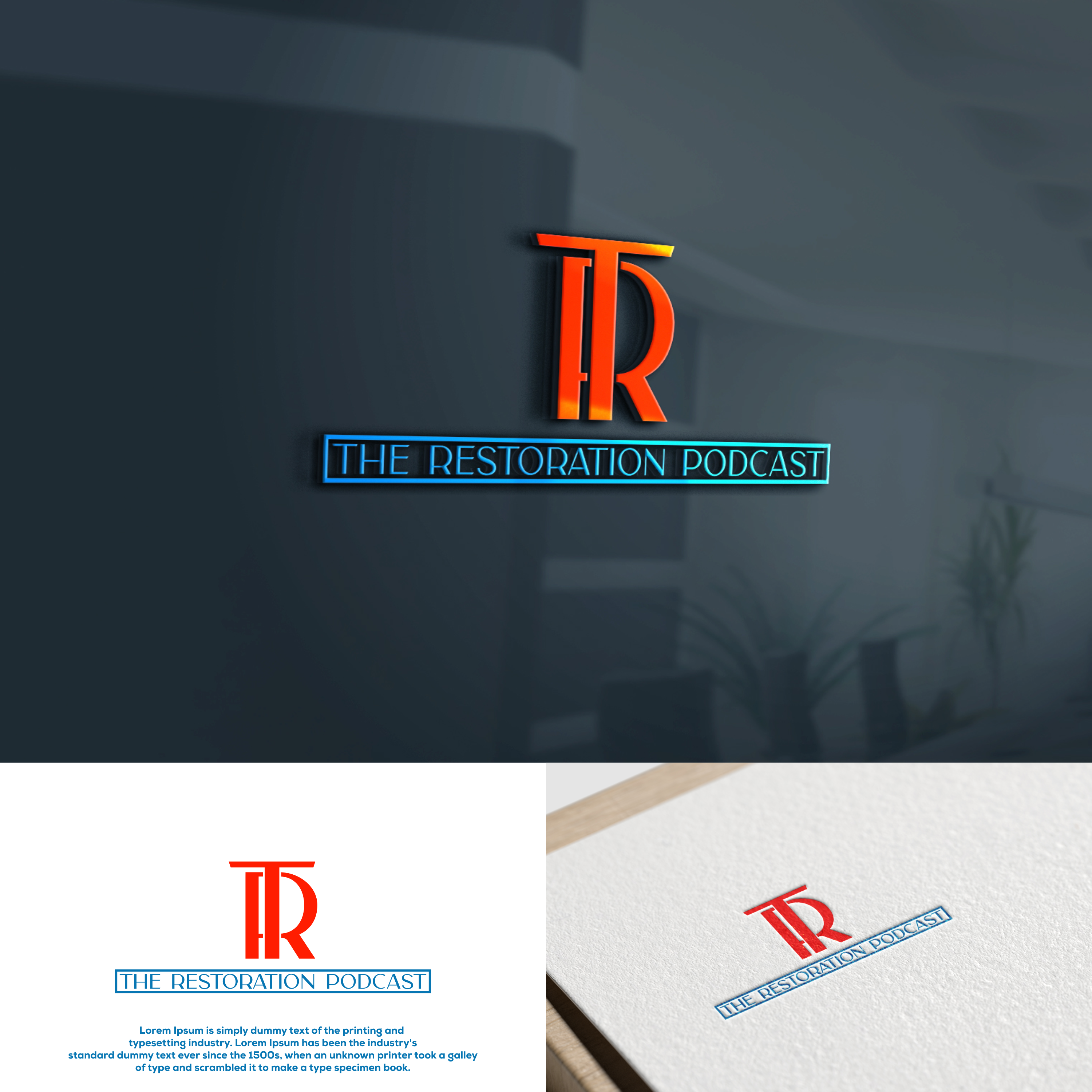 Logo-Design von izdihaar studio für Restoration Podcast | Design #33606959