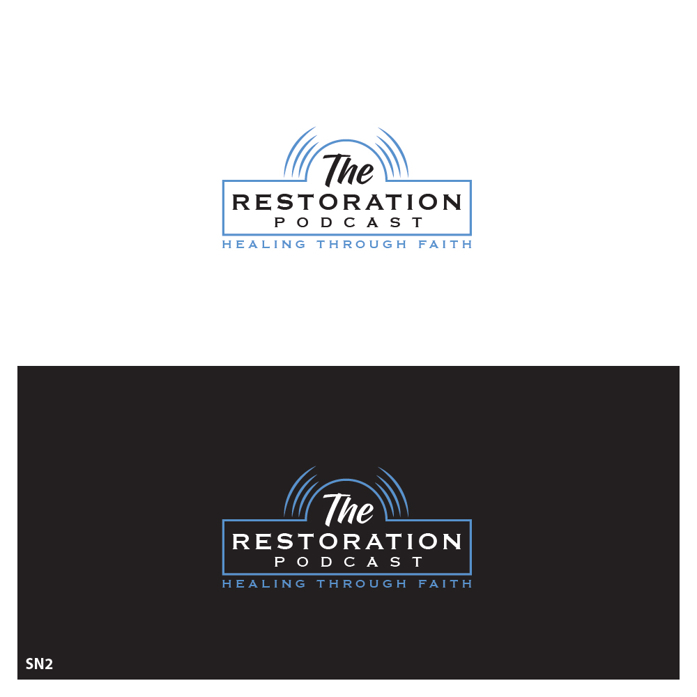 Logo Design by Sujit Banerjee for Restoration Podcast | Design #33609591