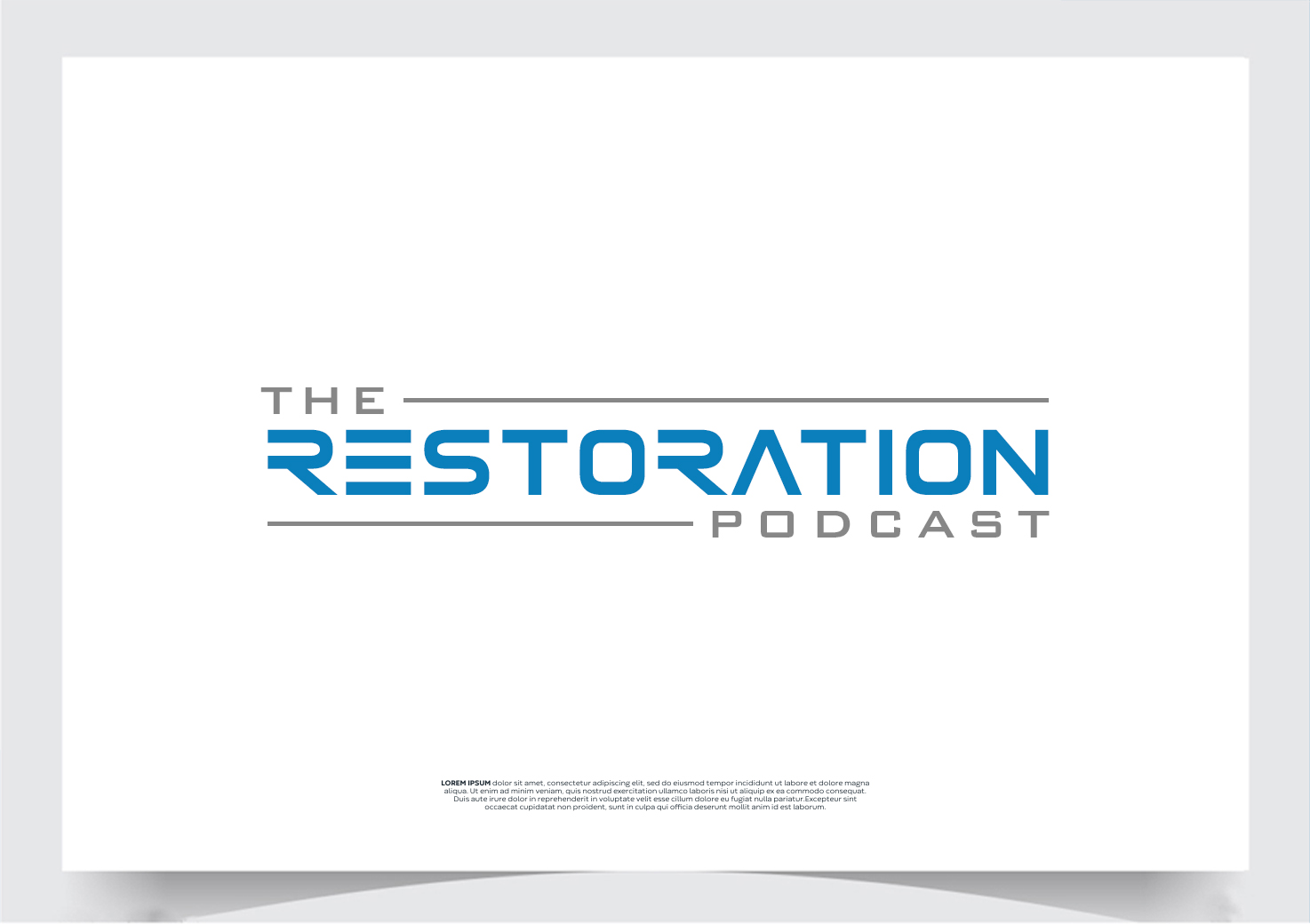 Logo Design by Soonia for Restoration Podcast | Design #33602147