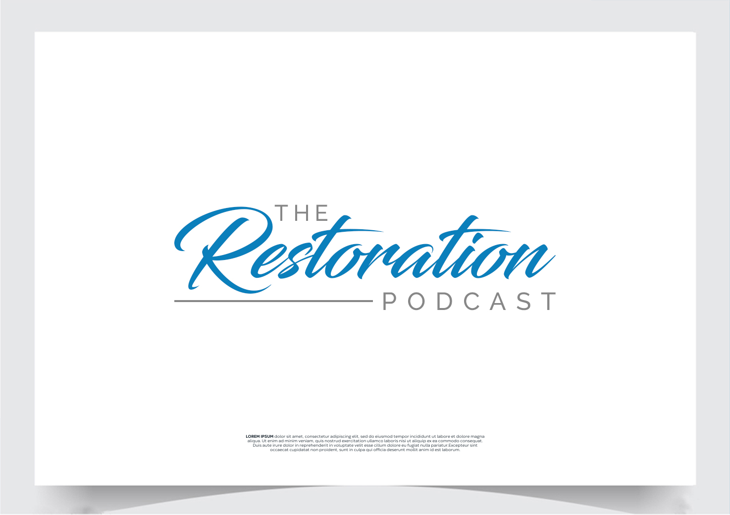 Diseño de Logo por Soonia para Restoration Podcast | Diseño #33602149