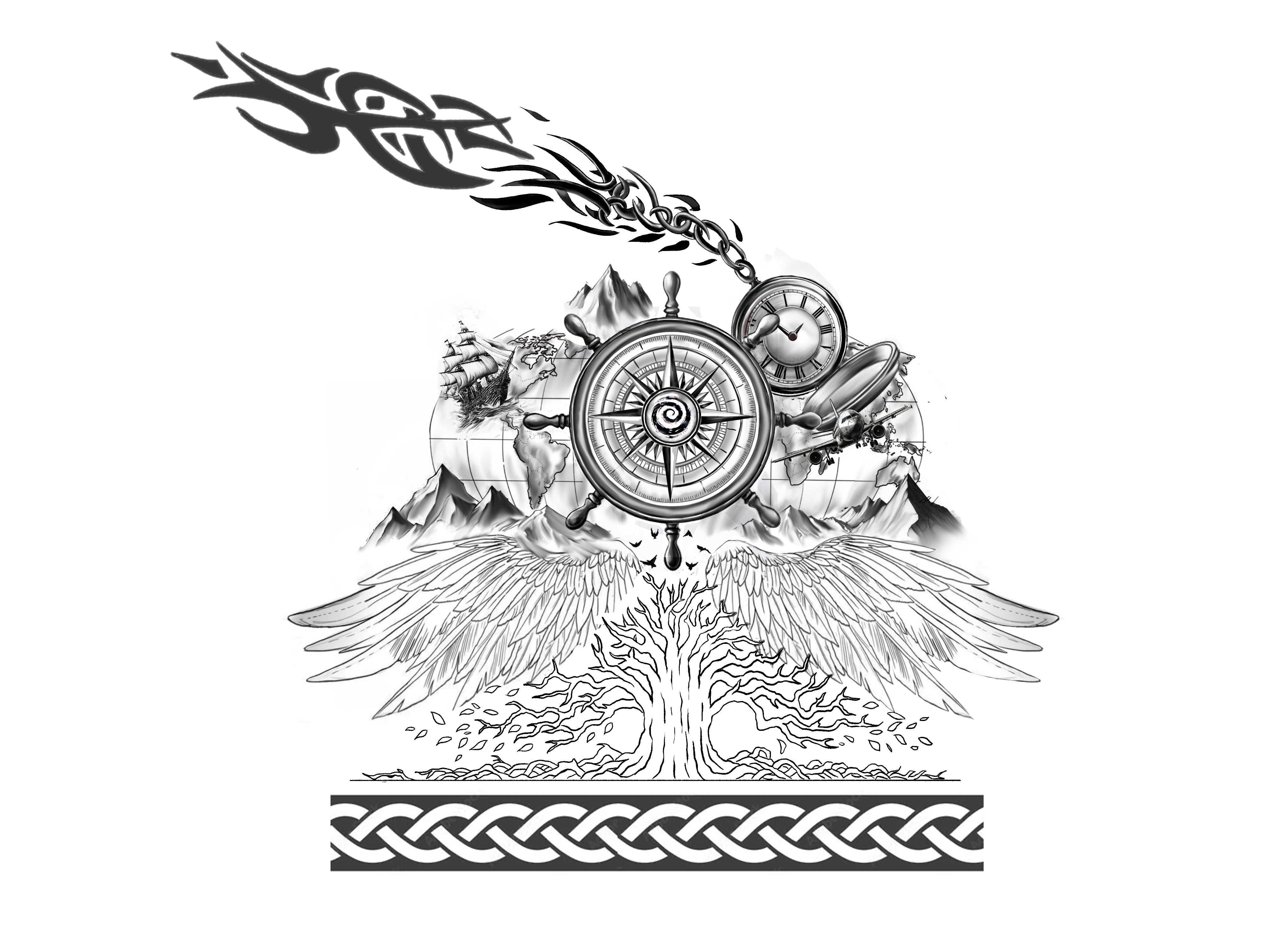 Tattoo Design by ELAMANTS for this project | Design #33646788